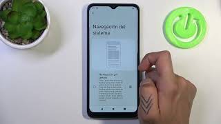 Cómo cambiar estilo de navegación en XIAOMI Redmi A2  botones o gestos [upl. by Hippel]