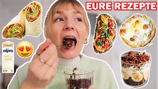 1 Tag nur EURE Food Empfehlungen essen IHR SEID TOLL [upl. by Ocirederf]