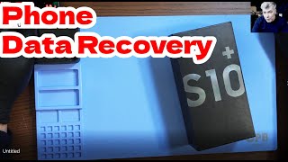 Data Recovery  Samsung S10 Data Recovery Job  Logic board repair [upl. by Meeker729]