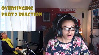 OVERSINGING Part 2  Female Singers REACTION 🎤👩‍🎤🙀 [upl. by Hairahcaz]