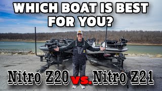 BATTLE of The BOATS Nitro Z20 vs Nitro Z21 XL [upl. by Heinrike562]