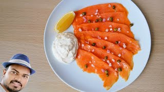 Smoked Salmon with Crème Fraiche [upl. by Zubkoff]