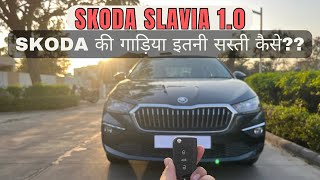 Skoda Slavia 10 2024 Real Life Review In Hindi  By Passionate Parth skoda [upl. by Asenab]