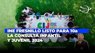 INE Fresnillo listo para la Consulta Infantil y Juvenil 2024 [upl. by Campagna392]