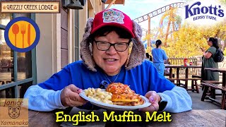 English Muffin Melt with Bacon BREAKFAST ONLY at Grizzly Creek Lodge 2024 Knotts Merry Farm [upl. by Ddal]