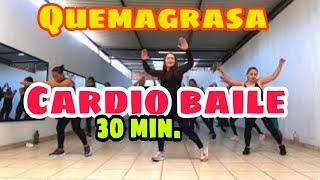 CARDIO BAILE  30 minutos de Cumbias  Cardio para bajar de peso rápido [upl. by Flessel]