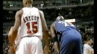 Ron Artest locks down Wizards Jordan [upl. by Godewyn]