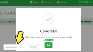 ALL NEW 12 PROMO CODES FOR CLAIMRBXRBLXEARTH 2023 NEW and WORKING rblxearth amp claimrbx code [upl. by Edgard]