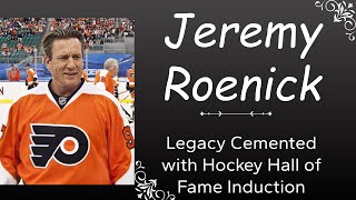 Jeremy Roenick  Legacy Cemented with Hockey Hall of Fame Induction [upl. by Mckinney]