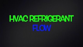 HVAC Refrigerant Flow [upl. by Sewole]