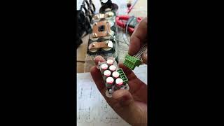 DIY  Motorcycle 8 Battery 32650 Lithium Ion Phosphate with Active Balancer 1 Series amp 5 Parallel [upl. by Nnaeoj397]