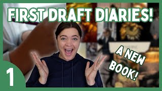 Drafting a new book nanowrimo daily vlog  day one nanowrimo [upl. by Zobias554]