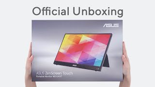 Official Unboxing  ZenScreen Touch MB16AHT [upl. by Gayla513]