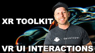 Unity XR Interaction ToolKit How To Interact With UI In Virtual Reality With The Oculus Quest [upl. by Flight]