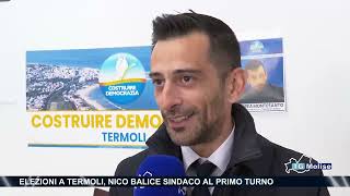 Elezioni a Termoli Nico Balice sindaco al primo turno [upl. by Bruno]