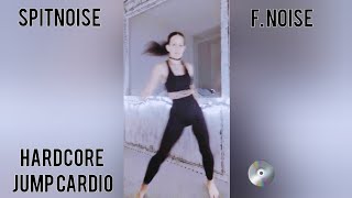 Spitnoise vs F noise  Hardcore Jump Cardio  Silent Disco Workout  Night🌙 231024 [upl. by Tutt]