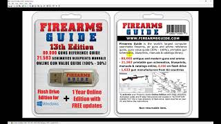 Firearms Guide 15th Edition  Largest Guns amp Ammo Reference and Value Guide and Gunsmithing Library [upl. by Pasadis796]