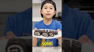 Oreo Sushi Roll 🍣 Homemade Snacks shorts food oreos [upl. by Toddy486]