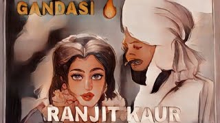 GANDASI Remix Mohammad Sadiq ft  Ranjit kaur by Jass Beats quot new remix punjabi song 2023 [upl. by Atiuqal]