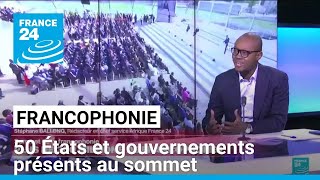 Sommet de la Francophonie  plus de 300 millions de locuteurs francophones • FRANCE 24 [upl. by Anya]