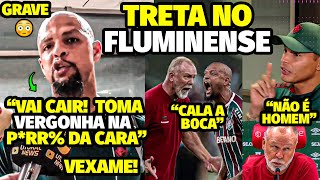 A REAÇÃO AGRESSlVA DE FELIPE MELO APÓS VEXAME E POLÊMICA COM MANO MENEZES E JOGADORES DO FLUMINENSE [upl. by Ojillib95]