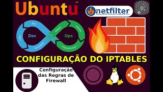 🔵 COMO configurar o NETFILTER IPTABLES no GNULinux Ubuntu Server 1804x LTS [upl. by Paulson]