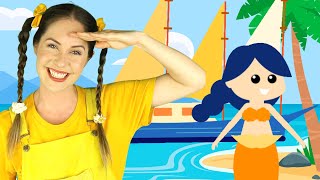 A Sailor Went to Sea Sea Sea  Action Song for Kids  Jiggle Jam [upl. by Laersi]