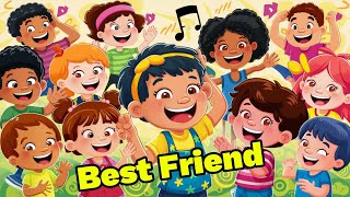 MY best Friend song  Funny Frame Nursery Rhythms [upl. by Ermeena59]