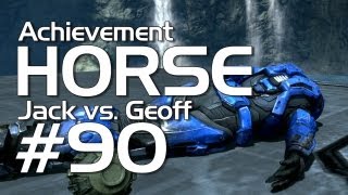 Halo Reach  Achievement HORSE 90 Jack vs Geoff  Rooster Teeth [upl. by Enael]