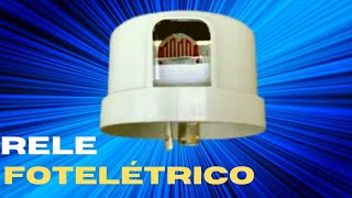 Como Instalar Relé Fotoelétrico Fotocélula [upl. by Kippy]