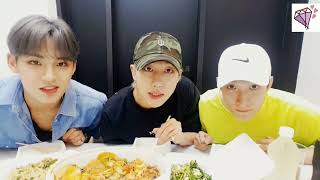 ENG SUB VLIVE 190721 SEVENTEEN Mingyus Dinner Show🍽 5 [upl. by Hubsher]