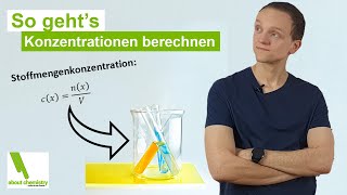 Konzentrationen berechnen II Chemie für Mediziner II about chemistry [upl. by Kenimod338]