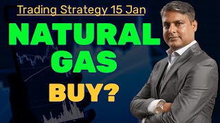 Natural Gas Price Prediction Today 15 Jan  Natural GAS News Live  Natural Gas Trading Strategy [upl. by Nosnev]