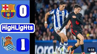 Real Sociedad 10  Barcelona vs RealSociedad  LALIGA 2024 🔵🔴 [upl. by Wilie]