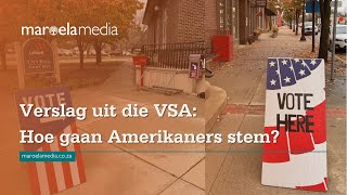 Verslag uit die VSA Hoe gaan Amerikaners stem [upl. by Pyszka130]