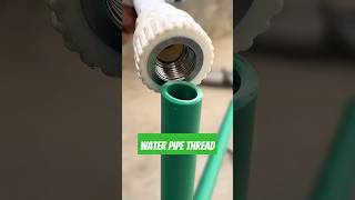 Water pipe threading tool share good plumbing repair tools shorts plumbingtools youtubeshorts [upl. by Lekym]