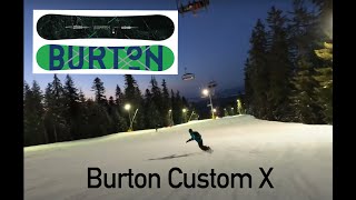 Burton Custom X  2017  Bulgaria  Tight Carving Test [upl. by Tohcnarf505]