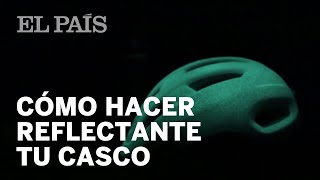 TUTORIAL Cómo hacer un casco reflectante [upl. by Carrelli520]