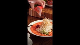 Yee sang recipe for prosperity  Lunar New Year recipes [upl. by Atiana]