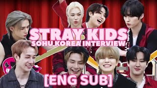 ENGSUB Stray Kids Sohu Korea Interview [upl. by Ainezey]