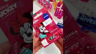 Hidratante labial Nívea preppy nivea coleção disney [upl. by Eolc]