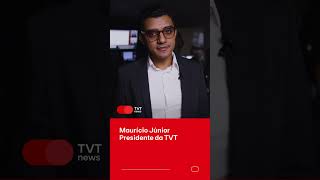 Presidente da TVT Maurício Junior o conteúdo da TVT News estará em todas as plataformas digitais [upl. by Leahcimnoj]