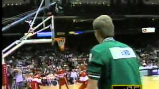 Larry Birds Legendary Moment in the Three Point Shootout [upl. by Benedick365]