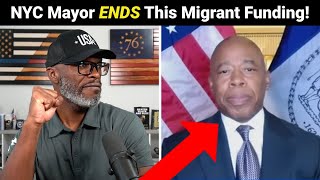 NYC Mayor Eric Adams ENDS Migrant Debit Cards After Trump Reelection [upl. by Aztinay]