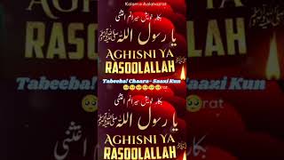 ❤️Pareshaanam Pareshaanam Agisni Ya Rasoolallah❤️ islamicstatus quotes [upl. by Akemaj]