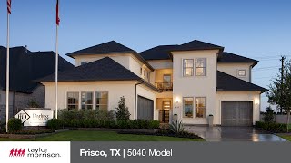 New Homes in Frisco TX  Welcome to the 5040 Model [upl. by Etnaik]