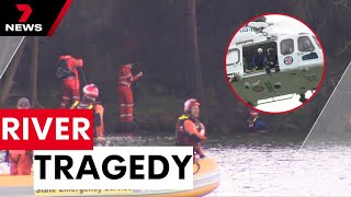 A woman and her two children confirmed drowned in Georges River  7NEWS [upl. by Sheelah710]