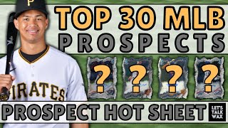 MLB Prospect Hot Sheet 15  Bowman Chrome Baseball Cards  Dynasty amp Fantasy Sports  Top Prospects [upl. by Tiduj146]