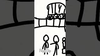 trolley problem funny flipnote3d animation [upl. by Shir]