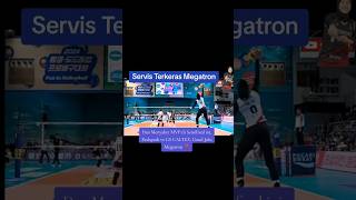 Megawati Servis terkeras amp sabet MVP di prtandingan REDSPARK VS GS CALTEX megatron videoshort Mvp [upl. by Jammie89]